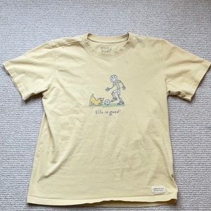 Life is Good, Kids, Yellow, T-Shirt, Boys